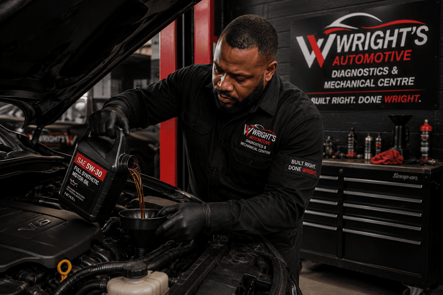 Oil changes and servicing